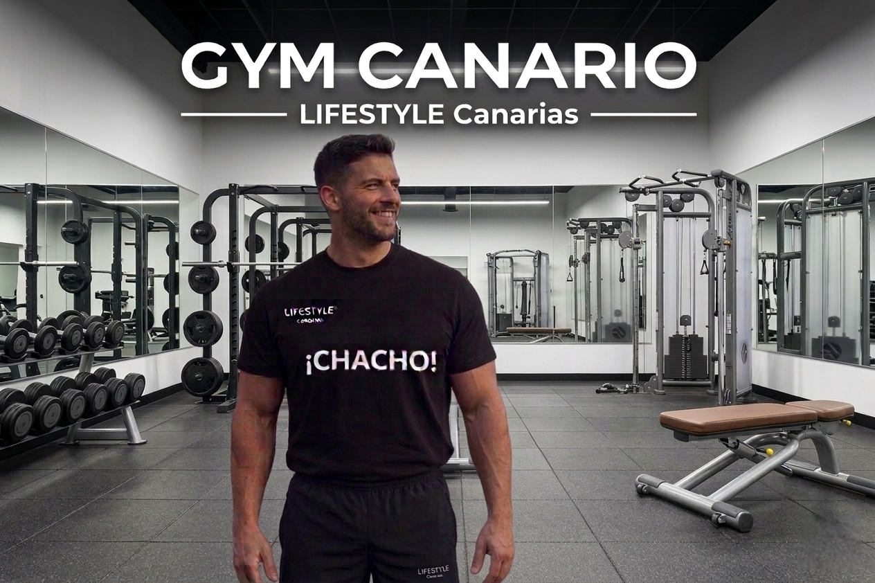 Lifestyle Gym Edition – Camiseta Hombre (negra)