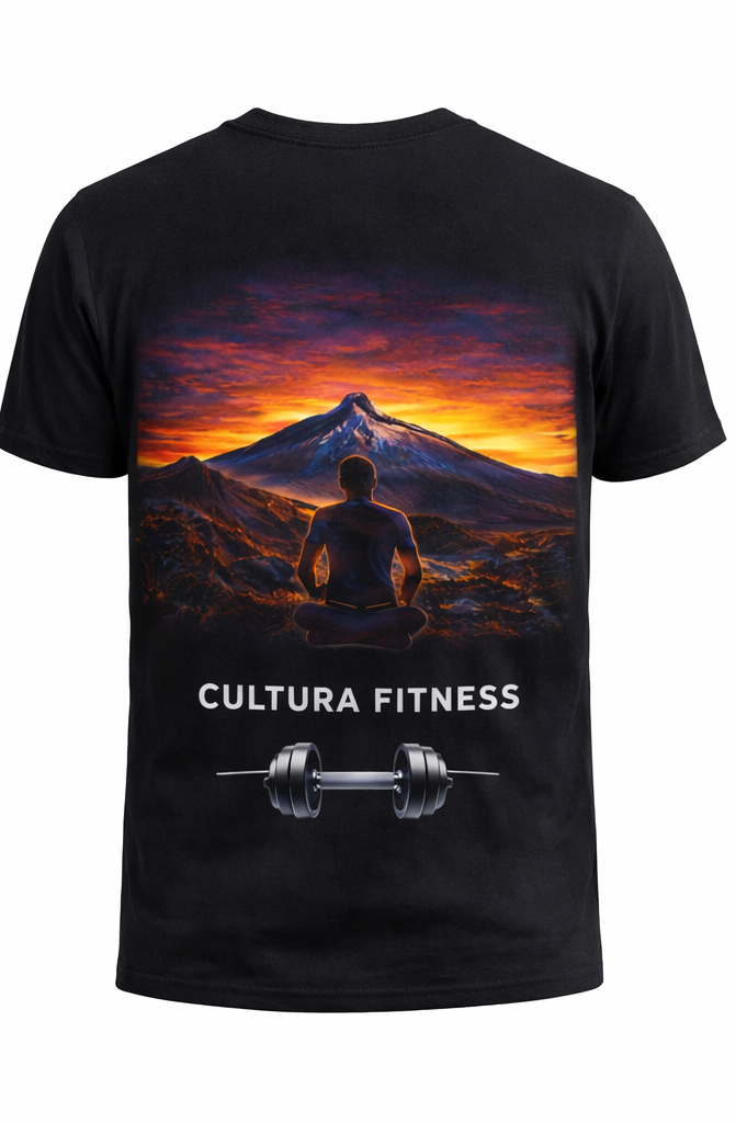 Lifestyle Gym Edition – Camiseta Hombre (negra) - Imagen 2